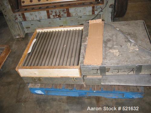 USED: Cumberland granulator, model 50F. 20" x 50" opening, new feed hopper, 8 knife solid rotor, 2 bed knives, 150 hp motor, water jacketed housing, starter. Includes 2 complete sets of extra new bla...