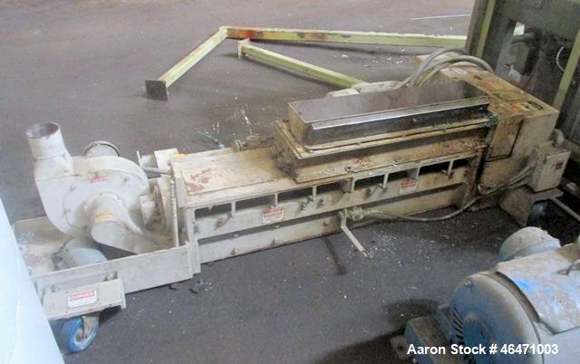 Used Cumberland Low Profile Sheet Granulator