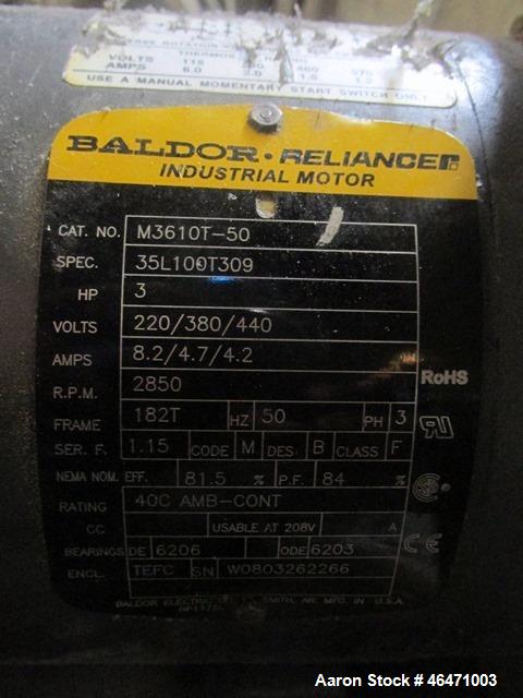 Used Cumberland Low Profile Sheet Granulator