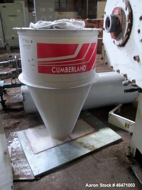 Used Cumberland Low Profile Sheet Granulator