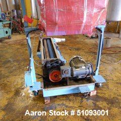Used Cumberland Model 56T sheet fed granulator