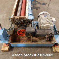 Used Cumberland Model 56T sheet fed granulator, Serial Number 209350-02004.  Granulator includes 3 knife rotor, 45 Deg. inclined infeed hopper, rubber to metal feed rolls, belt driven 10 hp main moto...
