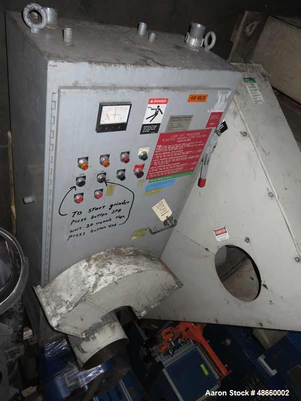 Used Cumberland Granulator, Model X1400, Carbon Steel.