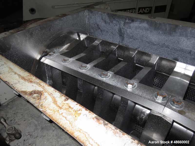 Used Cumberland Granulator, Model X1400, Carbon Steel.