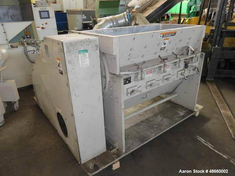 Used Cumberland Granulator, Model X1400, Carbon Steel.