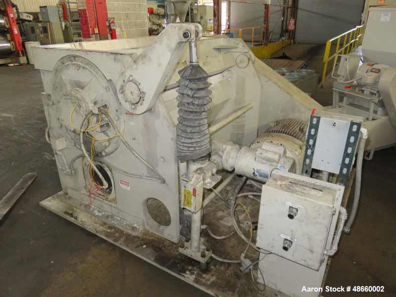 Used Cumberland Granulator, Model X1400, Carbon Steel.