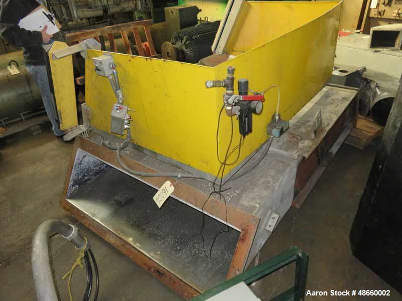 Used Cumberland Granulator, Model X1400, Carbon Steel.