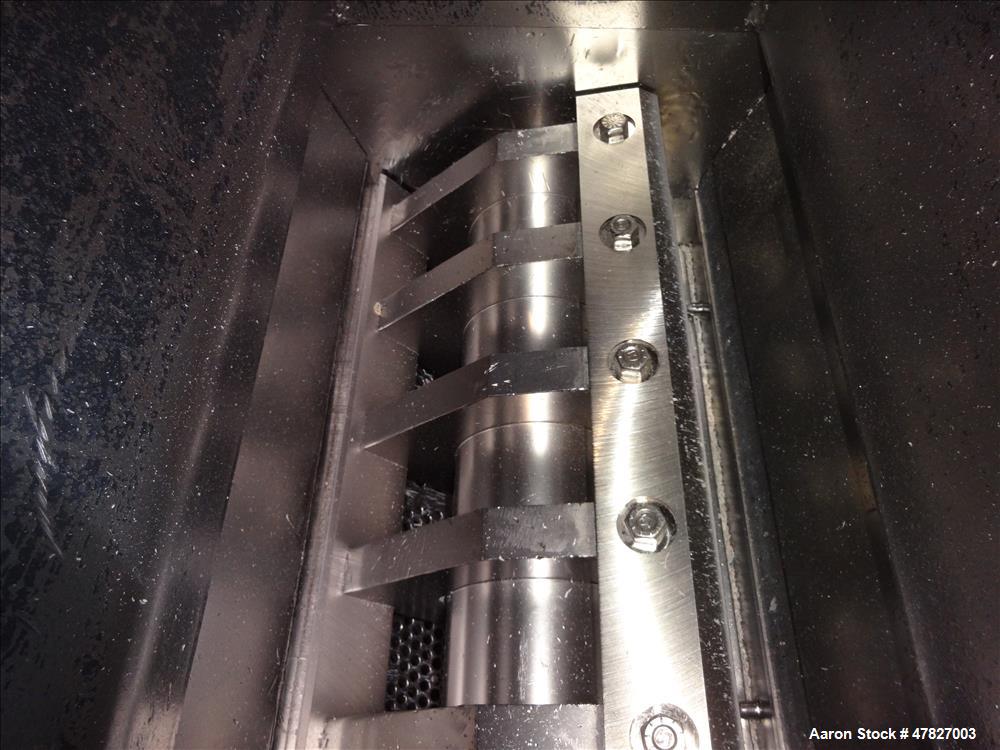Used Grinder, 3 Knife Open Rotor, Approximate 24" x 18" Feed With Tilt Pelican