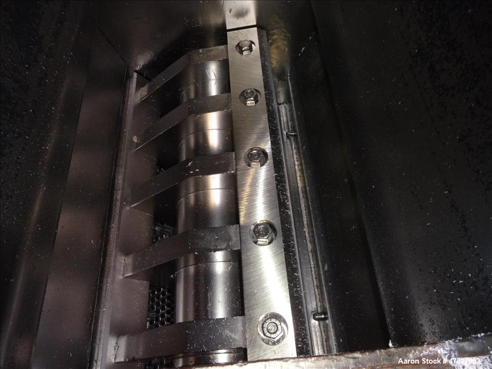 Used Grinder, 3 Knife Open Rotor, Approximate 24" x 18" Feed With Tilt Pelican