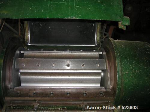 USED: Dreher mill, type S42/65 GF. Motor 37 kW, 6 rotor knives, 2 stator knives. Width of knives 25.6" (650mm). Rotor diameter16.5" (420mm). 400V/3 ph/50 hz.