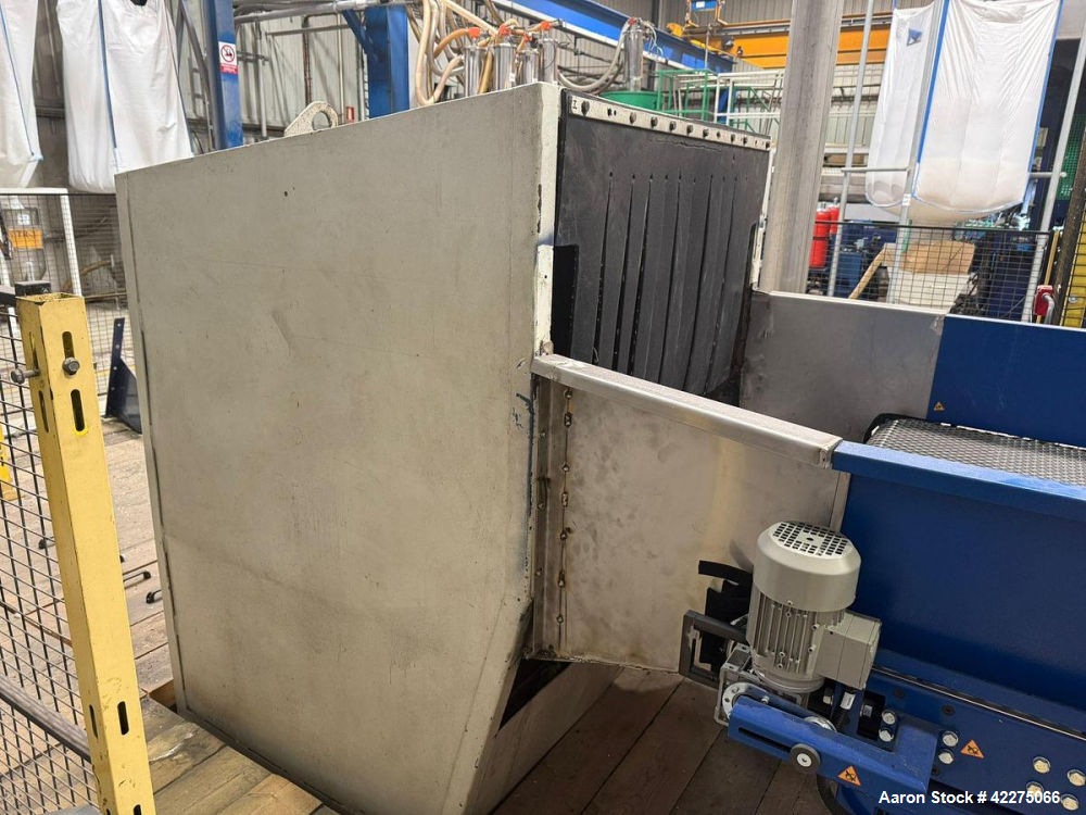 Used Eurotecno 1200mm Heavy-Duty Granulator | 600mm Rotor | 12 Rotor Knives | 132 kW Motor | Plastics Recycling