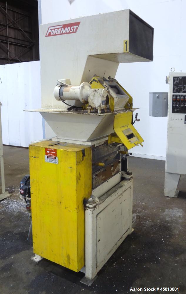 Used Foremost Machine High Shear Granulator System