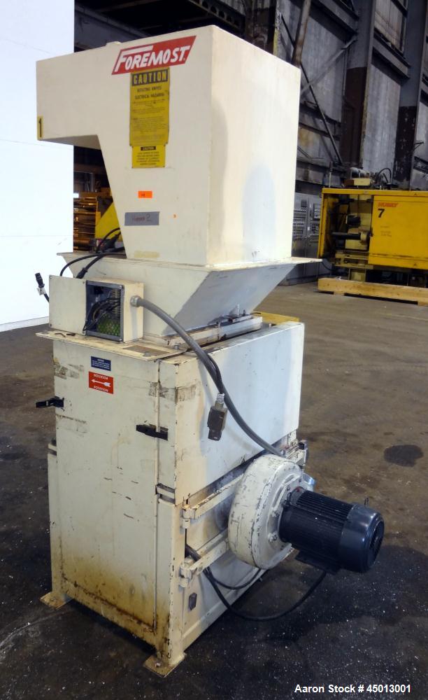 Used Foremost Machine High Shear Granulator System