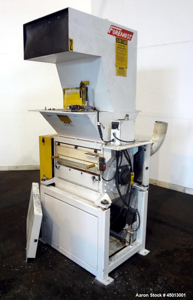 Used Foremost Machine High Shear Granulator System