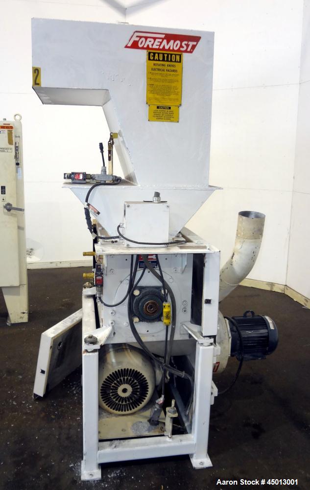 Used Foremost Machine High Shear Granulator System