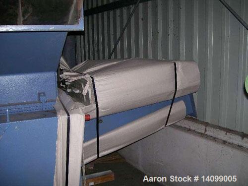 Used Neue Herbold LP 450/300 F9  Granulator suitable for profiles.  49.3 hp/37 kW, 50 hz, (9) rotor knives, (2) stator knives, rotor diameter 17.7" (450 mm), rotor width 23.2" (590 mm), feed opening ...