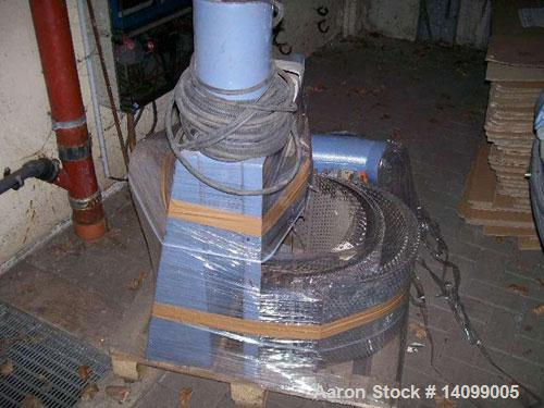 Used Neue Herbold LP 450/300 F9  Granulator suitable for profiles.  49.3 hp/37 kW, 50 hz, (9) rotor knives, (2) stator knives, rotor diameter 17.7" (450 mm), rotor width 23.2" (590 mm), feed opening ...