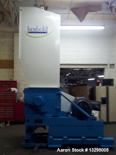 Used- Herbold Granulator, Model SML 60/100