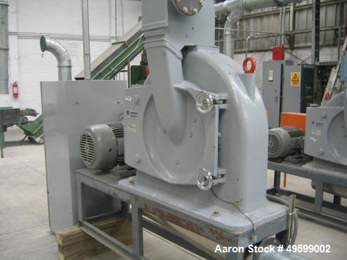 Used- Hosokawa Alpine Mill, Model UPZ500. Series LFH257725006 / 37566.1. 30 HP Motor, 460 Volt.