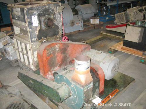USED: Hydro Claim dual chamber film grinder with approximately 12" x 18" primary feed. Driven by a 40 hp motor.