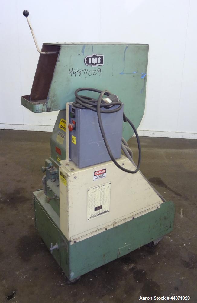 Used IMS Plastic Grinder, Model LP-86-SC, Carbon Steel