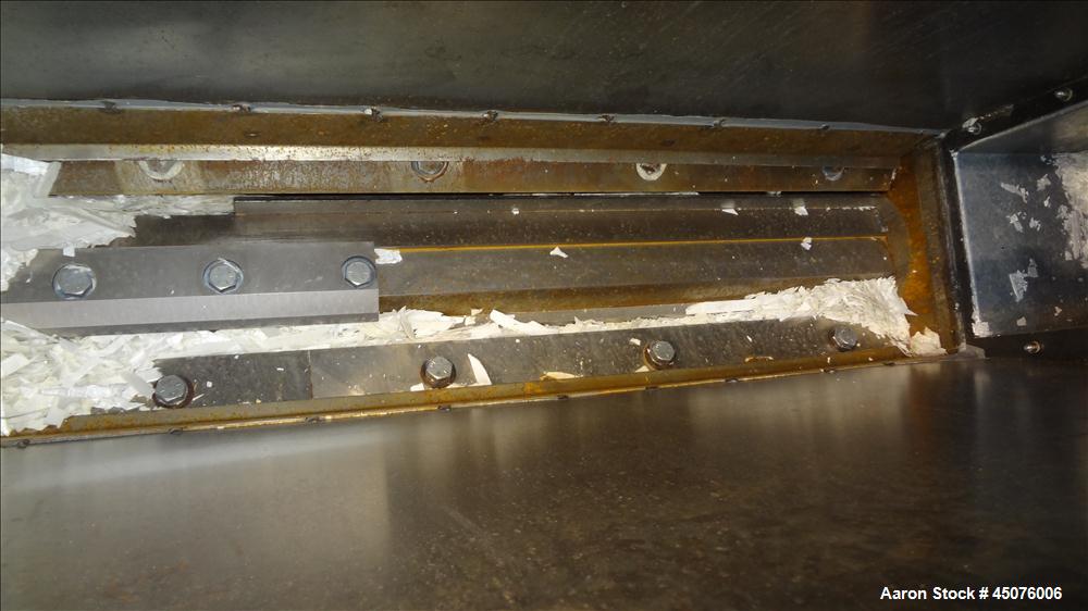 Used Shredding / Granulating System Consisting