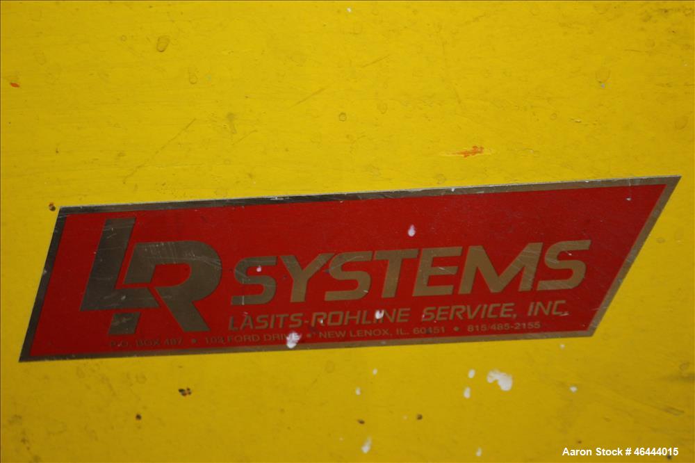 Used L-R Systems Granulator, Carbon Steel. Approximate 20" x 17" feed opening with a tilt pelican style feed hopper. (2) Bolt on blade open rotor. Driven by a 25hp, 3/60/208-230/460 volt, 1760 rpm mo...