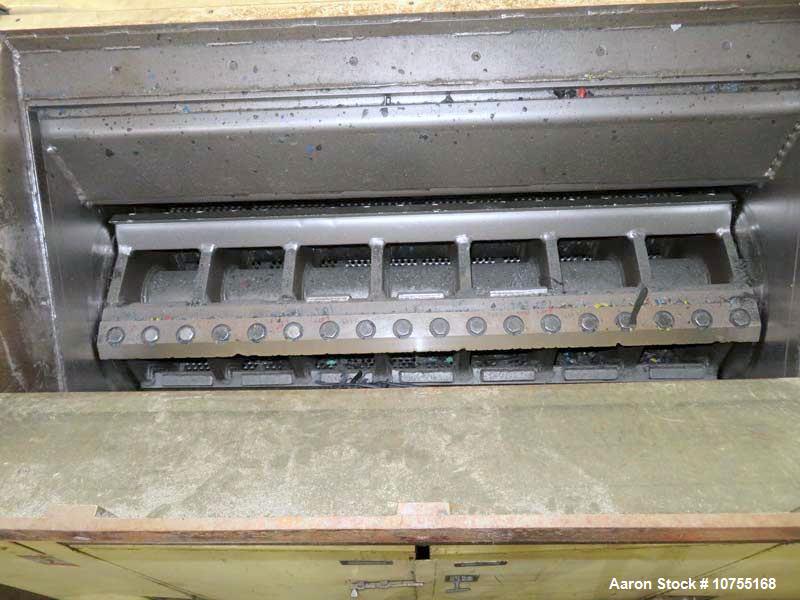 Used Nelmor RG2257 Granulator – 22" x 57" Feed, 150 HP, Clam Shell Chamber, Airveyor Discharge, OEM Controls
