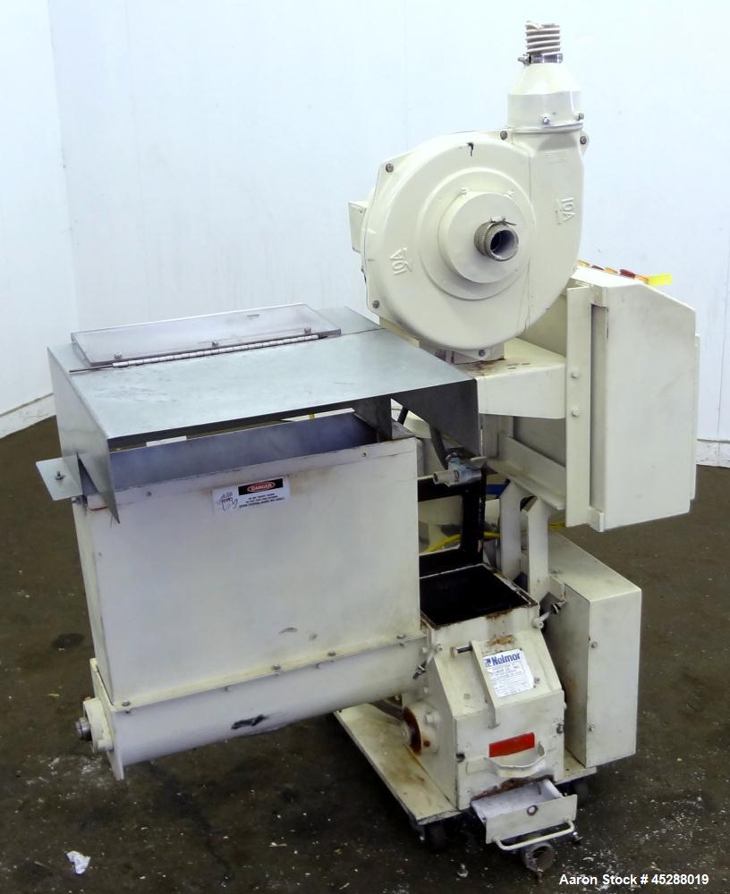 Used Carbon Steel AEC Nelmore AK Series Auger Fed Granulator, Model AK68