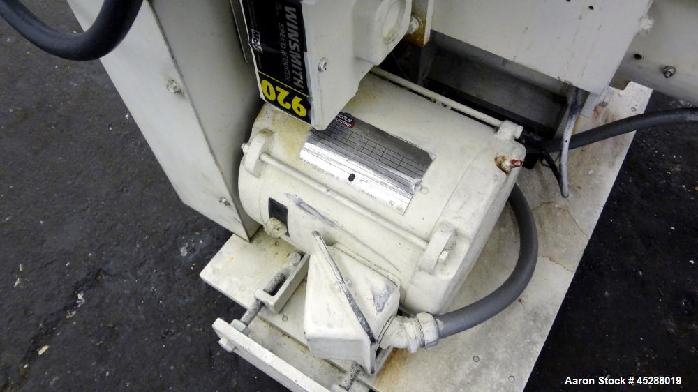 Used Carbon Steel AEC Nelmore AK Series Auger Fed Granulator, Model AK68