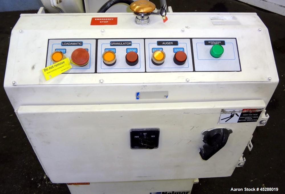 Used Carbon Steel AEC Nelmore AK Series Auger Fed Granulator, Model AK68