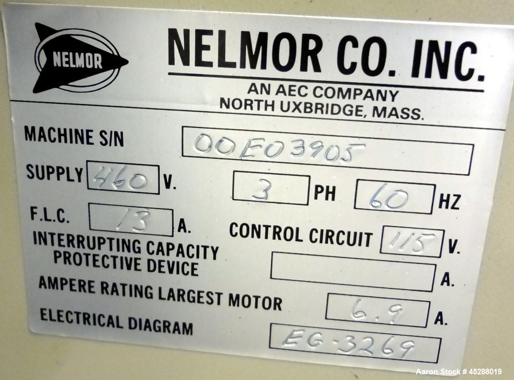 Used Carbon Steel AEC Nelmore AK Series Auger Fed Granulator, Model AK68