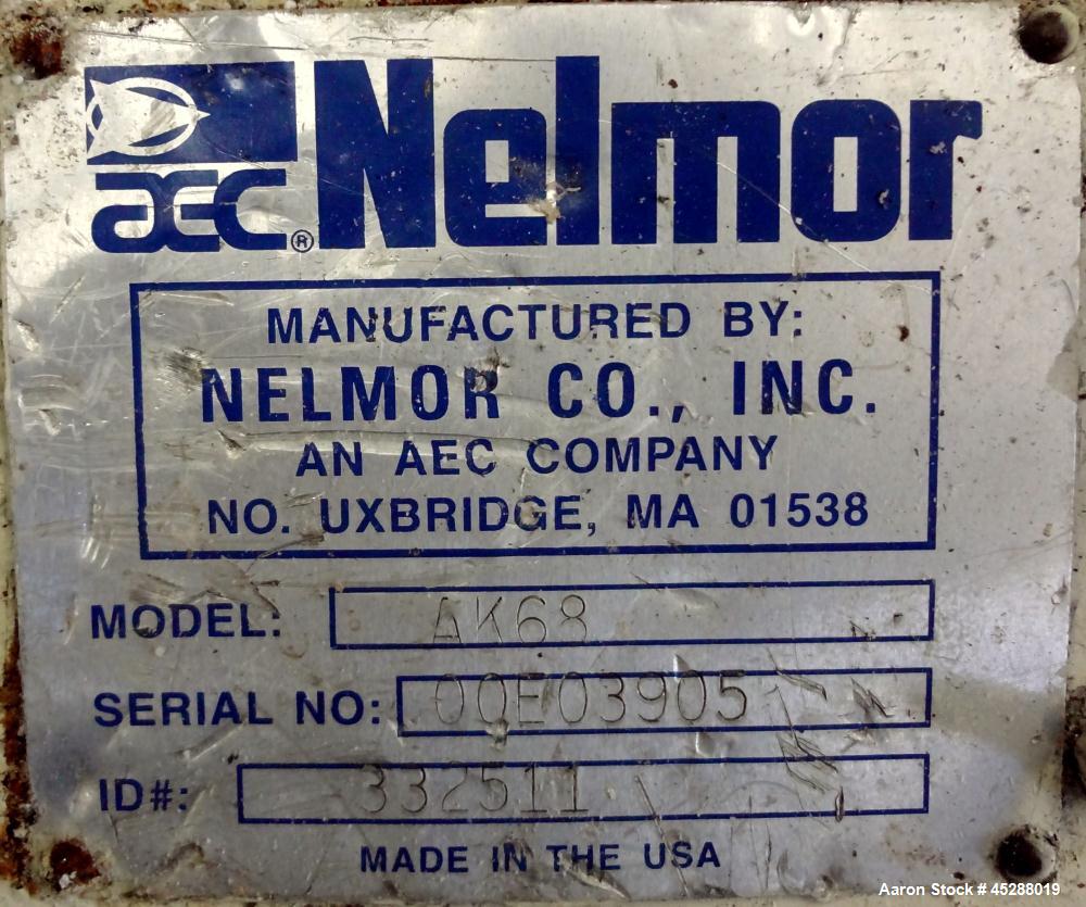 Used Carbon Steel AEC Nelmore AK Series Auger Fed Granulator, Model AK68