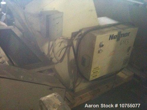 Used-Nelmor G16295P1 Granulator. Insulated side feed, 16" x 29.5" cutting chamber, 3 knife solid rotor, D2 bed knives, scree...