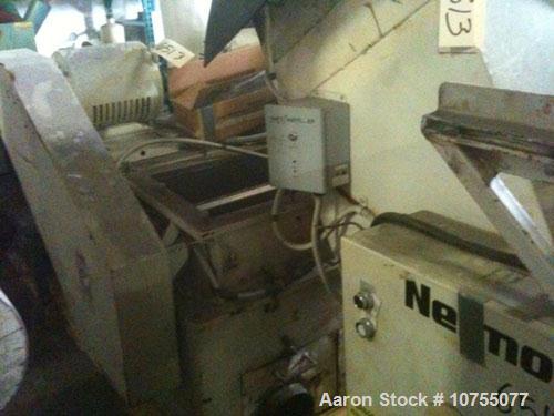 Used-Nelmor G16295P1 Granulator. Insulated side feed, 16" x 29.5" cutting chamber, 3 knife solid rotor, D2 bed knives, scree...