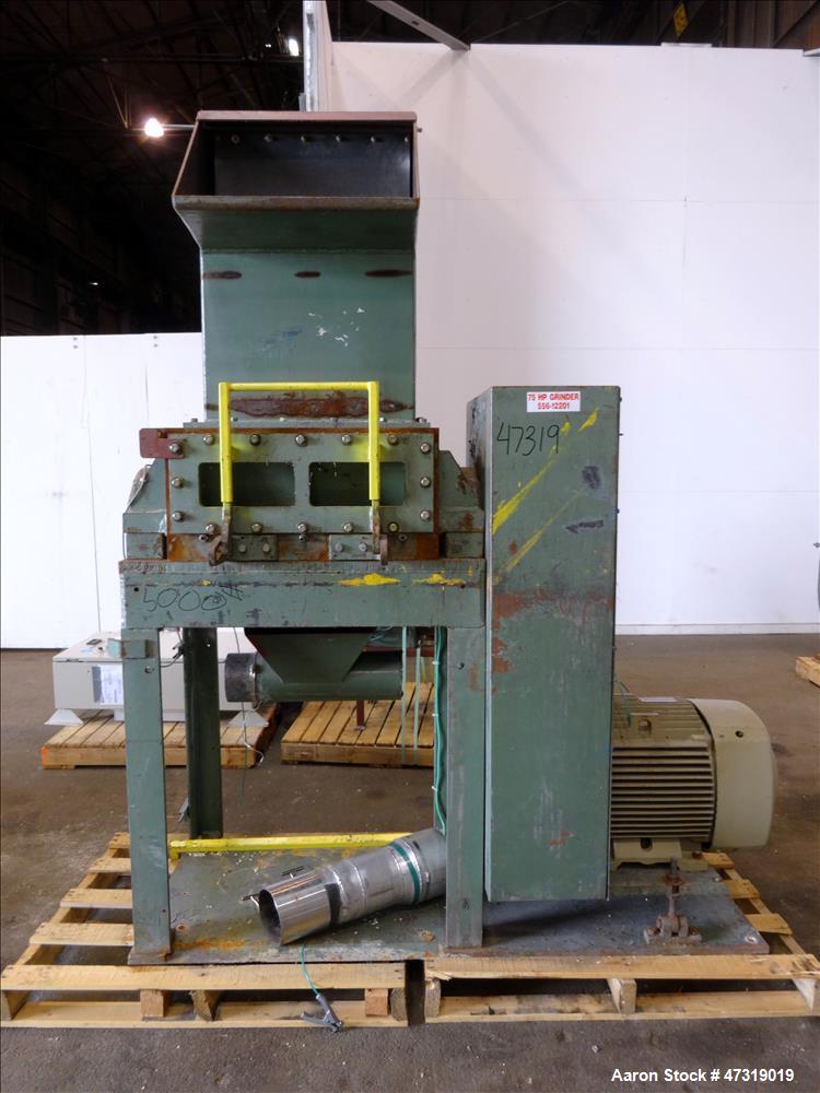 Used- Nelmor Granulator, Carbon Steel.