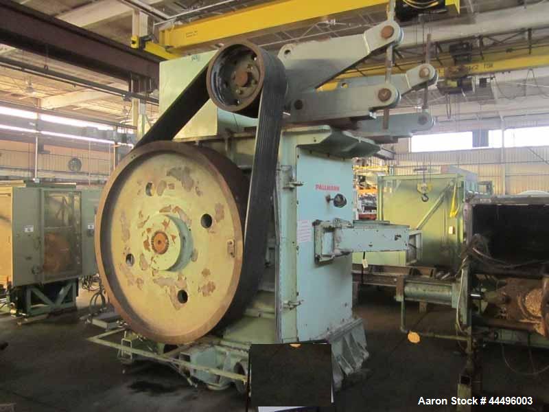 Used Pallmann Horizontal Ram Fed Granulator, Model PSR16-12.