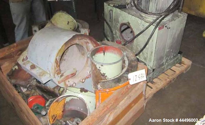 Used Pallmann Horizontal Ram Fed Granulator, Model PSR16-12.