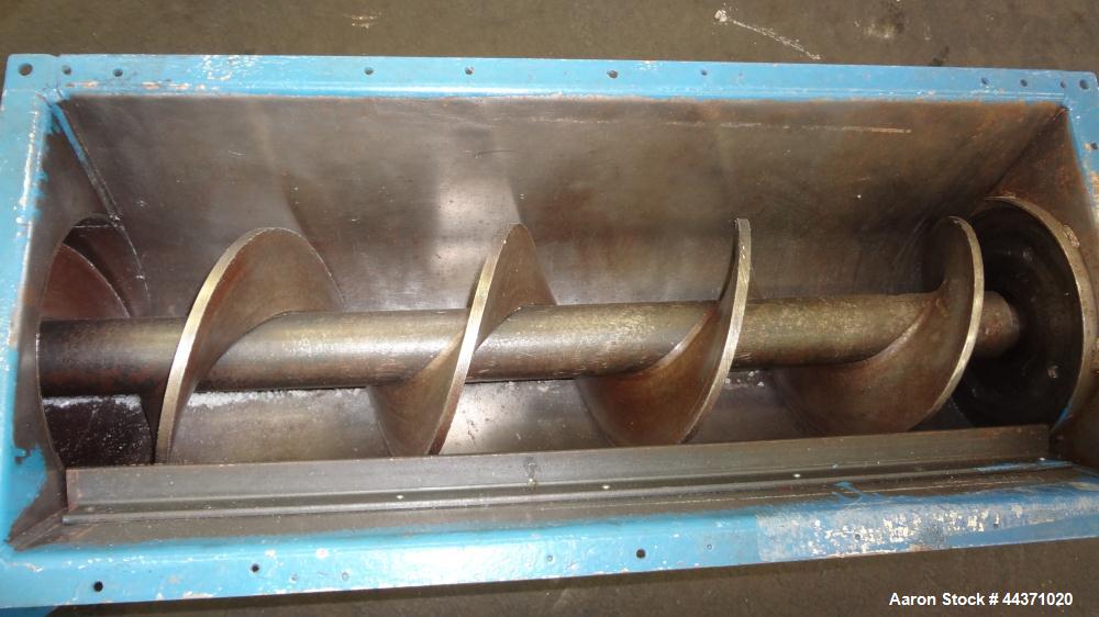 Used Carbon Steel Polymer Machinery Under The Press Granulator, Model AG 10 X 10
