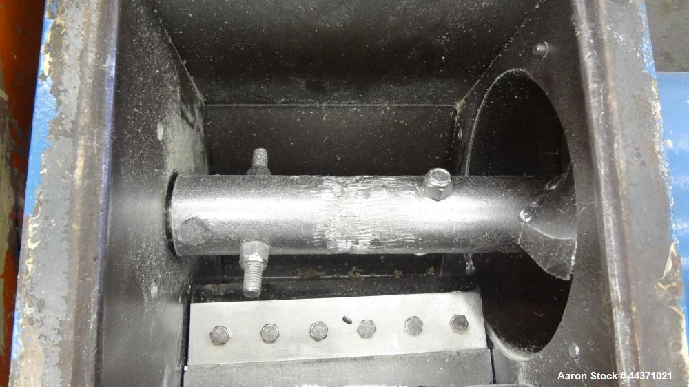 Used Carbon Steel Polymer Machinery Under The Press Granulator, Model AG 10 X 10