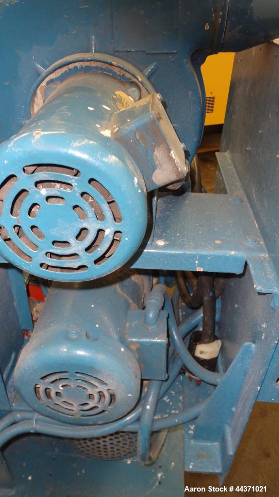 Used Carbon Steel Polymer Machinery Under The Press Granulator, Model AG 10 X 10