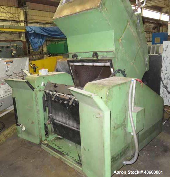 Used Rapid Granulator, Model 1831K, Carbon Steel.