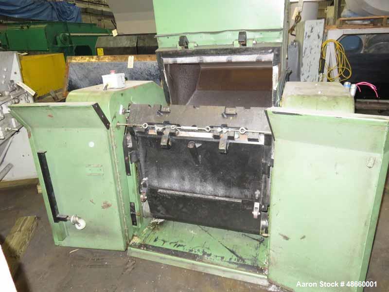 Used Rapid Granulator, Model 1831K, Carbon Steel.