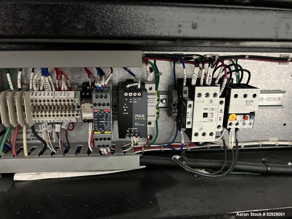 Used Rapid 200 Series Granulator, Model 200-36. Throughput capacity up to 100 kg/hr. 200mm Rotor diameter. Super-Tangential cutter house, opening 360mm (14.17") x 270mm (10.63"). Staggered configurat...