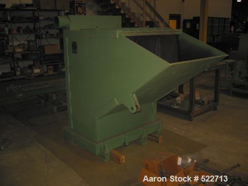USED: Rapid model 2242-M style (stronger than an H style) 42" wide granulator. Five lobe open rotor, 100 hp drive motor, capable of 5,000 lbs/hour 10 mm HIPS, ABS, PC; will also take small amounts of...