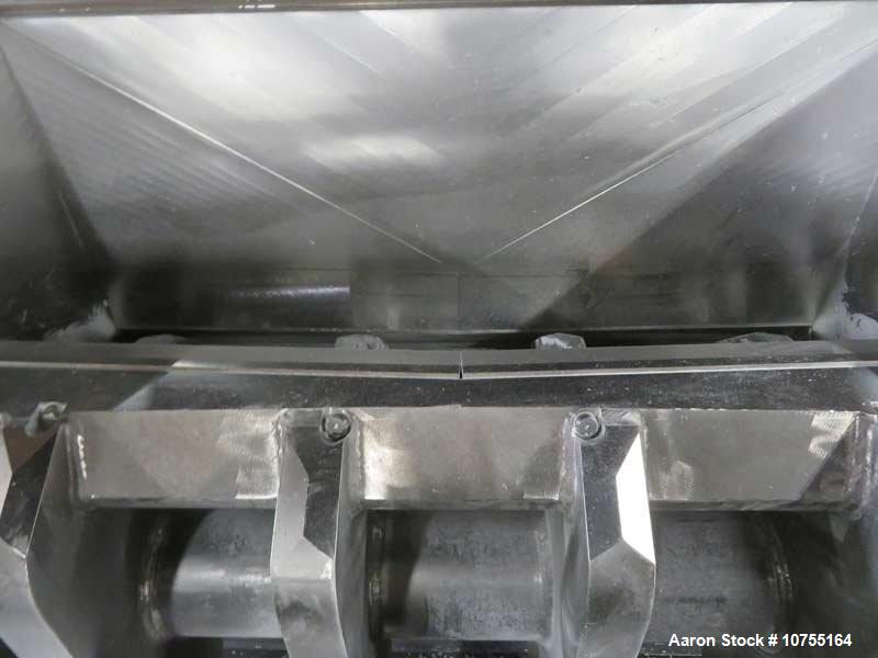 Used Rapid Granulator Model 600-90  150 HP, Rear Conveyor Infeed, 24"x36" Chamber, D2 Knives, Airveyor Discharge