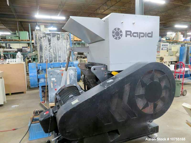 High-Capacity Rapid 600-90 Granulator – 150 HP, Tangential Feed, D2 Knives