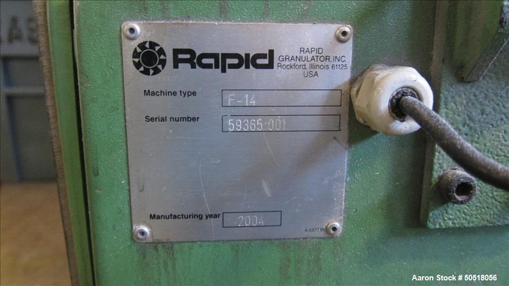 Used - Rapid Granulator