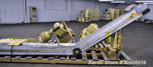 Used Heavy Trim Grinding System Consisting Of: (2) Rapid model G27 sheet guillotine cutters. Approximate 2" x 11" feed opening. Each driven by a 3hp, 3/60/460 volt, 1760 rpm gear motors. (1) Approxim...