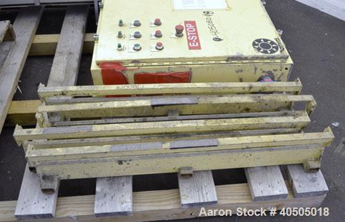 Used Heavy Trim Grinding System Consisting Of: (2) Rapid model G27 sheet guillotine cutters. Approximate 2" x 11" feed opening. Each driven by a 3hp, 3/60/460 volt, 1760 rpm gear motors. (1) Approxim...